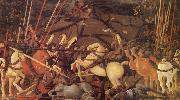 UCCELLO, Paolo The Battle of San Romano France oil painting artist